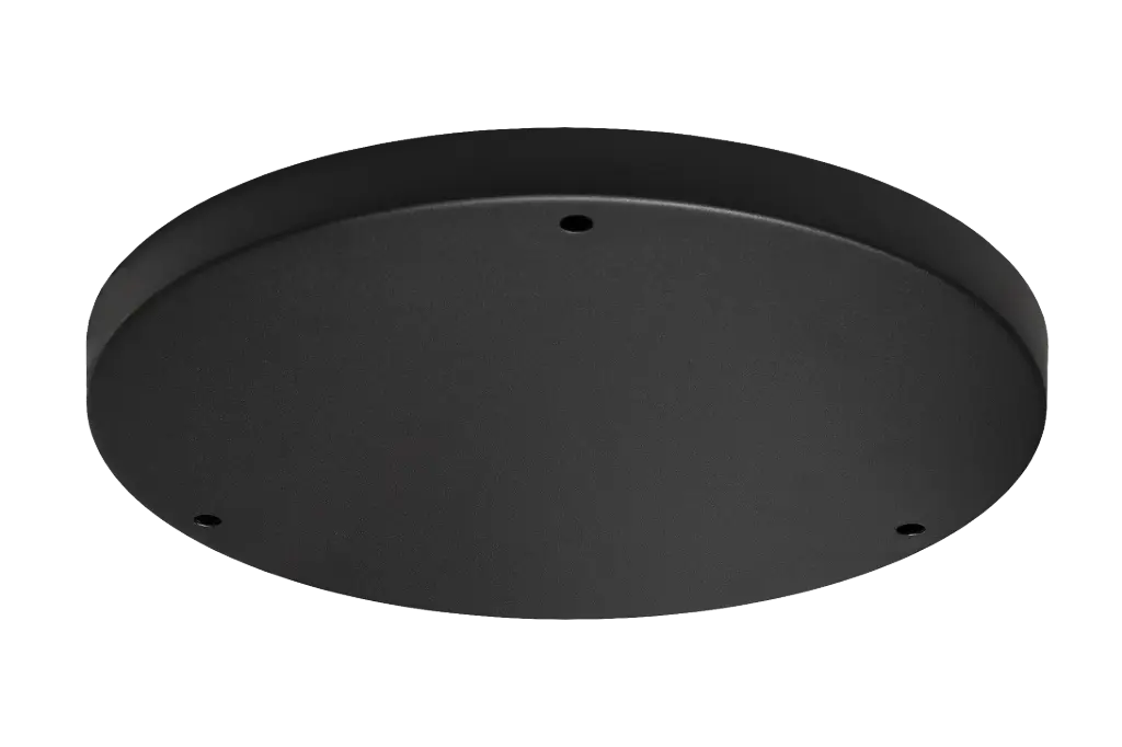 Plafondrozet 3L 350mm zwart