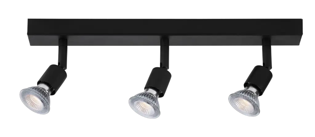 RUNE 3L GU10 LED 4,3W dim incl. zwart