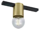 BABU 1xE27 excl Plafondlicht 1F-track geborsteld goud