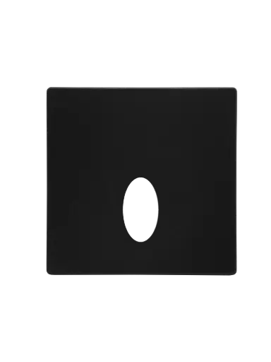 [3401501B] ARAH Cover SQ Oval Opening - Black