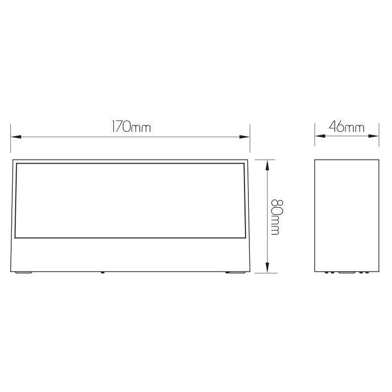 LOGAN LED 950Lm 9,5W grijs IP65 - 2