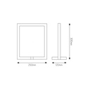 GURI LED tafellamp 5W 3000K wit dimbaar - 2