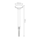 ECLIPSE Paal + pin IP54 6,5 Watt 800 Lumen 3000K - 2