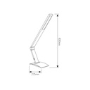 AXX bureaulamp zwart LED SMD3528 48pcs 3W - 2