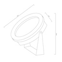 SUMMIT spot 20W COB Led 3000K 1600lm IP67 - 2
