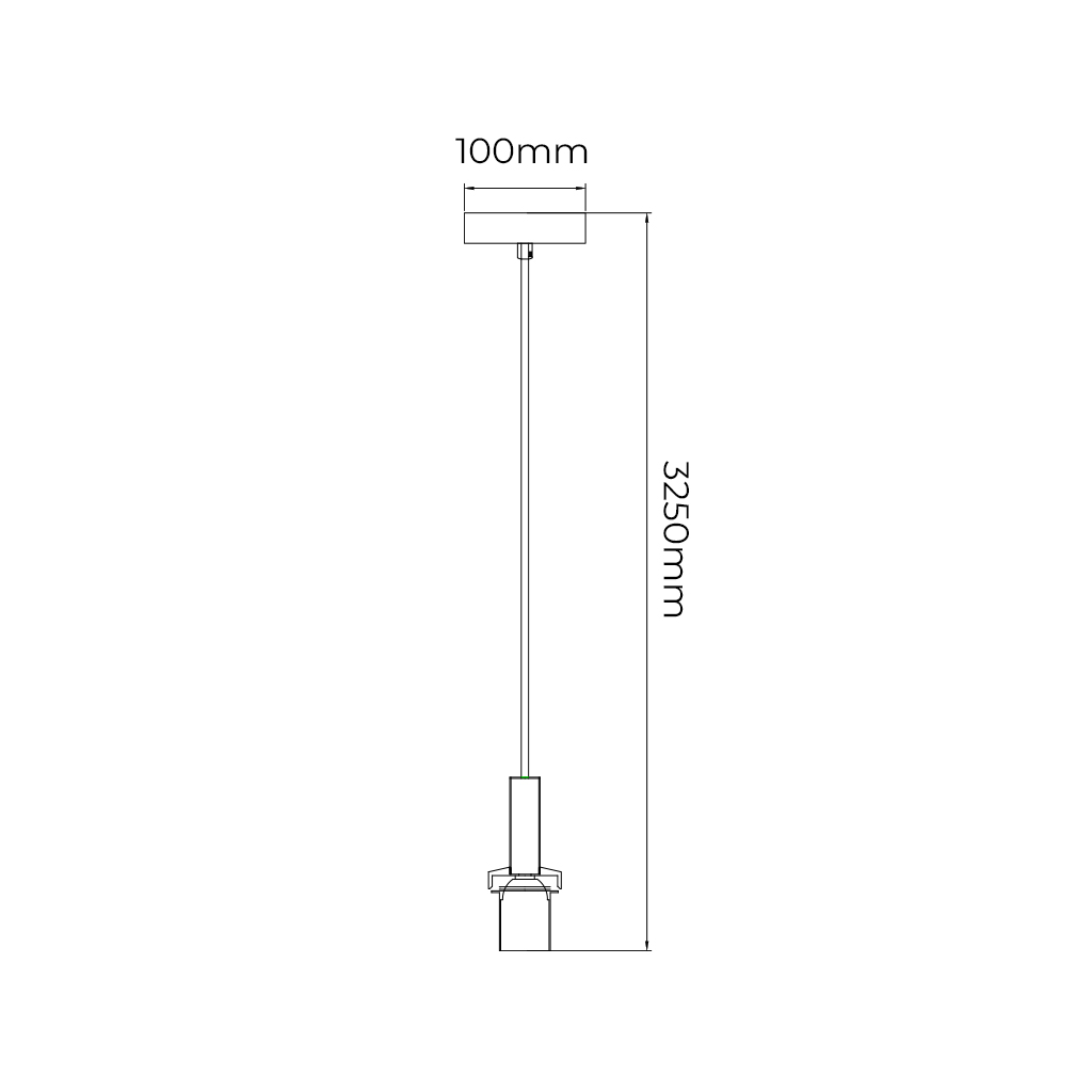 OSIRA canopy zwart + geborsteld goud (3m kabel) zonder glas - 2