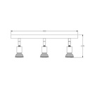 RUNE 3L GU10 LED 4,3W dim incl. zwart - 2