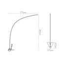VERTIGE LED Vloerlamp 21W 3000K (doos 1 van 2) - 2