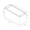 TRIXX wandlicht grafiet Warm Wit CREE LED max 4x3W IP54 - 2