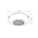 OCULAR plaf. D25 7x1W LED 3000K - 2