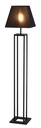 KAGO zwart vloerlamp 1x E27 max 60W - kap evt. te bestellen - 2