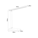 MISO LED Bureaulamp 2,6W Dimbaar + CCT zwart - 2