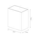 MILOS wl 11 Watt COB LED 3000K IP65 zwart - 2
