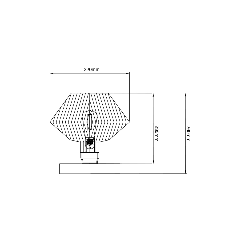 SHURU 1x E27 tafellamp zwart + koper - 2