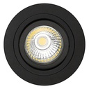 ZOOM basis zwart 1x GU10 rond - 2