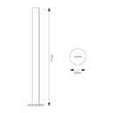 PURE LED vloerlamp 23W brons - 2