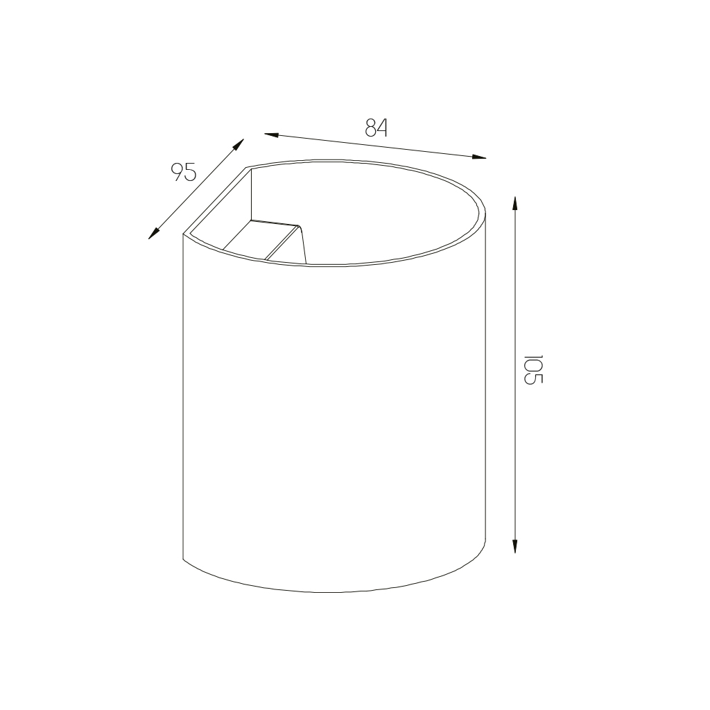 RADU Wandlicht geborsteld staal G9 excl (max 40W) - 2