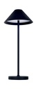 QUTE LED tafellamp 3W 320Lm IP54, herlaadbaar, batterij incl, zwart - 2