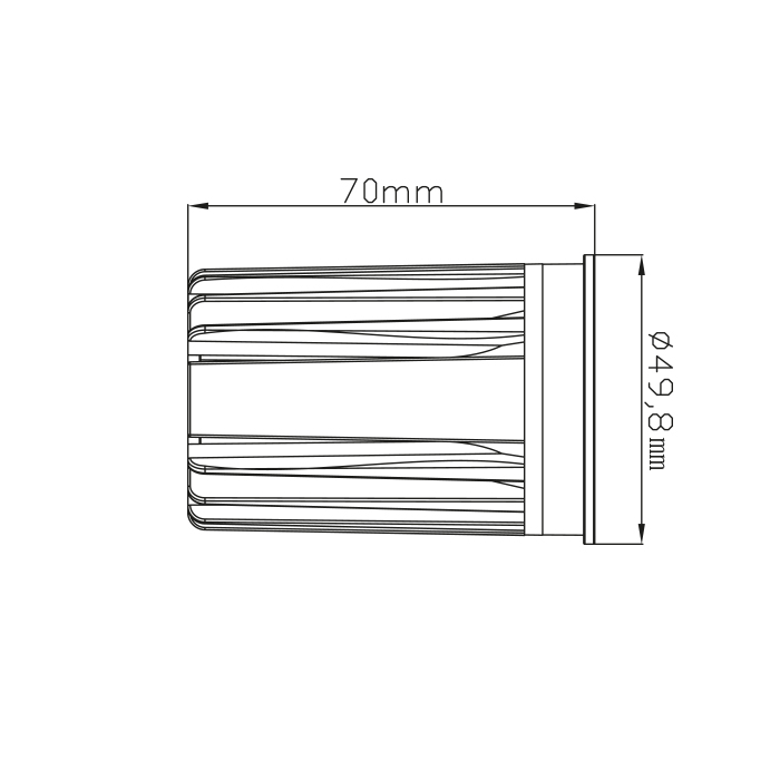 HYBRIZ 9W LED Module 4000K 40° incl.driver - 2