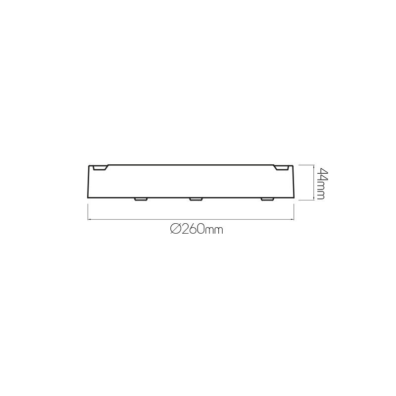 QIJO plafonnier rond grijs SMD LED 1550Lm 15W IP65 - 2