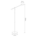 SIRANNA Vloerlamp LED 7,5W Dimbaar + CCT 2200K -> 4500K - 2