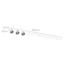 AEON-3 XXL wit 3x AR111 (incl) 1800mm basis voor pendels - 2