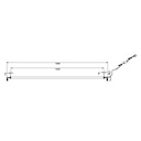 GURI LED Wandlicht 54W 3000K Wit Dimbaar - 4