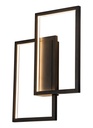 NORI LED 42W 3000K zwart 435x335x60 dimbaar - 2