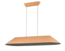 FONIC 23W LED Pendel 1090x401mm dimbaar vilt licht bruin / grijs - 2