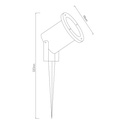 PIKI pinspot GU10 IP65 (excl lamp) - 2