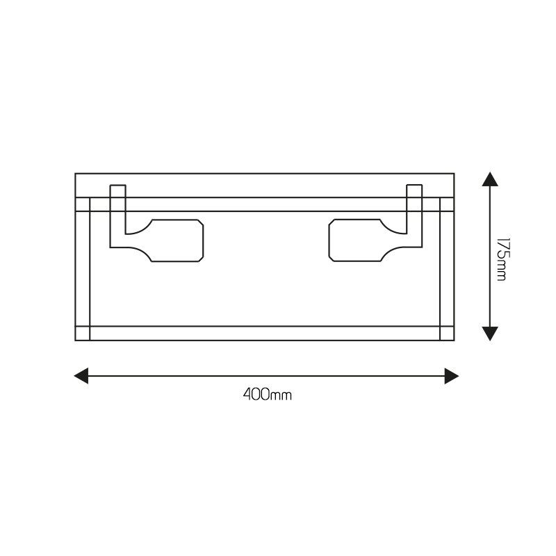 KAGO ruggine plafonnier 2xE27 max 60W - 2