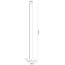 PURE LED vloerlamp 180cm 32W wit dimbaar - 2