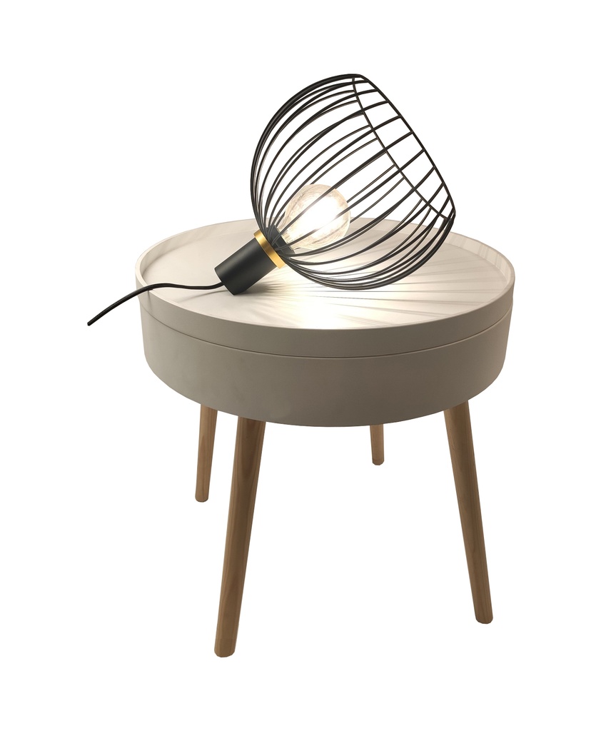OONAH Tafel lamp ø250mm zwart / goud - 3