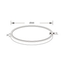 OXUS LED 30W 2700K plafondlamp wit - 2