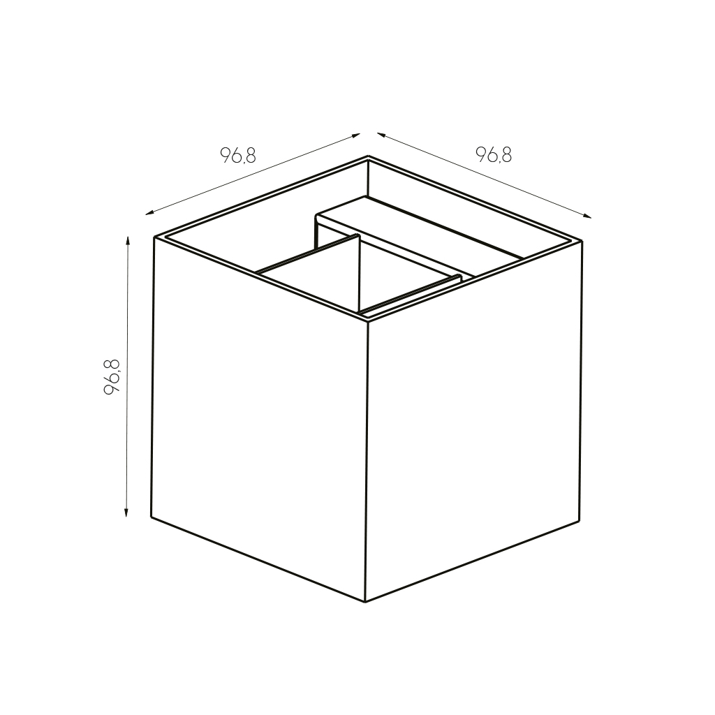 TOKO Wandlicht geborsteld goud G9 excl (max 40W) - 2