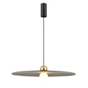 JUTTU 8W LED Pendel Ø600mm dimbaar vilt donker grijs / licht grijs - 3
