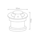 BEACON 2 vloerspot 5W COB Led 3000K 400lm IP67 - 2