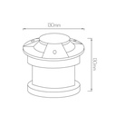 BEACON 4 vloerspot 5W COB Led 3000K 400lm IP67 - 2