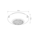 OCULAR plaf. D30 12x1W LED 3000K - 2