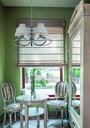 MODIKA luster 5x E14 Chroom/witte kap - 2