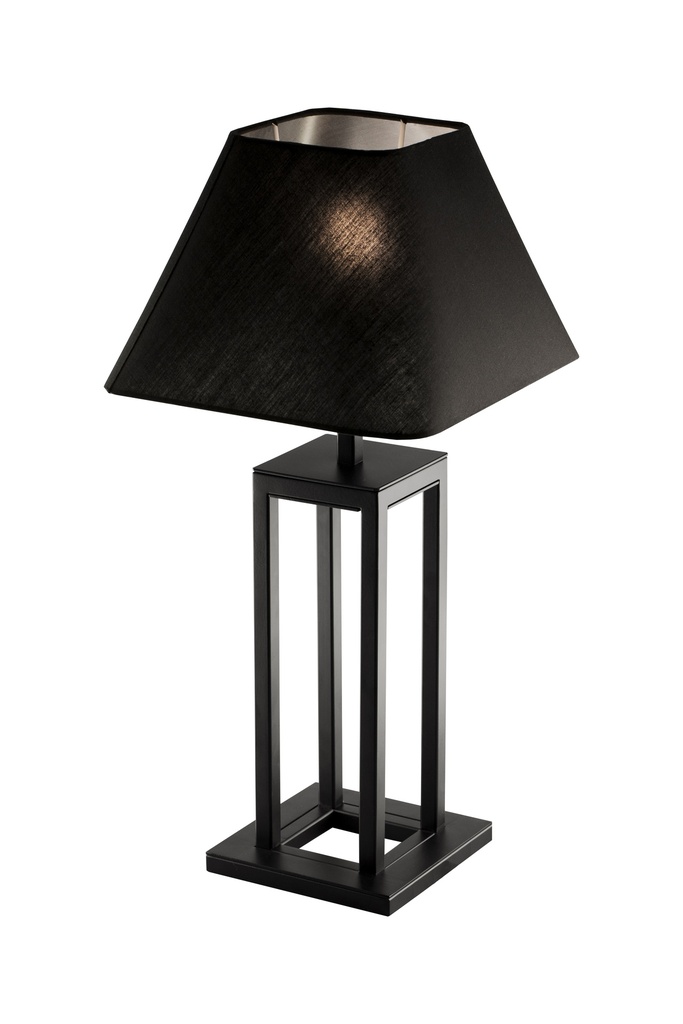 KAGO zwart tafellamp 1xE27 max 60W - kap evt. te bestellen - 2