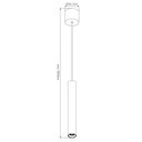 LOPAL 1L 4,5W LED pendel wit - 2