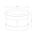 FURI vloerspot 5W COB Led 3000K 400lm IP67 - 2