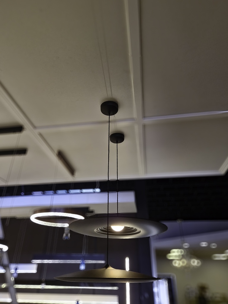 ELYSIUM 16W LED Pendel Ø750mm dimbaar zwart - 3