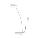 GURI LED vloerlamp 34W 3000K (doos 1 van 2) - 2