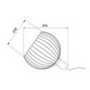 OONAH Tafel lamp ø250mm wit / goud - 2
