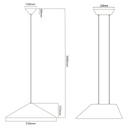 ITZU 8,7W LED Pendel 550x550mm dimbaar vilt donker grijs /licht grijs - 3