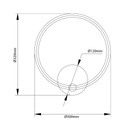 TRENDSY LED Wandlicht 12W Ø320mm - 2
