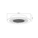 KARAL plafonier  Led 12W 1140Lm 3000K Rond - 2
