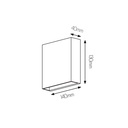 ORION II - ABS wandlicht up&down 580Lm 5,7W wit - 2